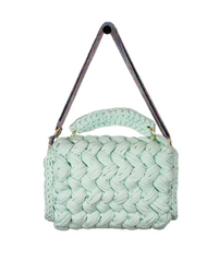 Sac en crochet Menthe