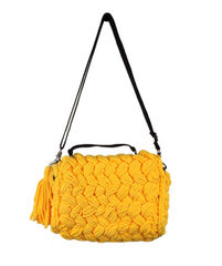 Sac en crochet Citron