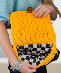 Sac en crochet Citron