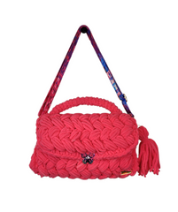 Sac en crochet Framboise