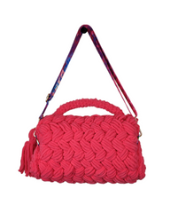 Sac en crochet Framboise