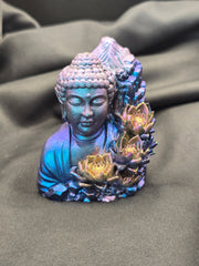 Bouddha fleur