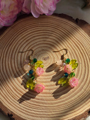 Boucles d’oreilles Nénuphar