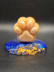 Grande patte personnalisée sur socle