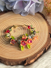 Bracelet Orchidées Symphony